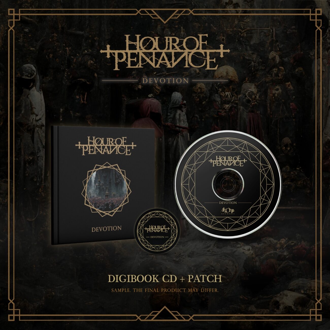 Hour of Penance - Devolution. Digibook CD with Patch. Only 1000 worldwide! 